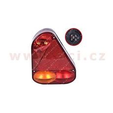 ZADNÍ SVĚTLO VÝŠKA 220 MM 5 PIN KONEKTOR, BAJONET SE ŽÁROVKAMI, P