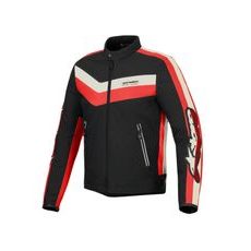 BUNDA T-DYNO WATER RESISTANT, ALPINESTARS (ČERNÁ/ČERVENÁ/BÉŽOVÁ) 2026