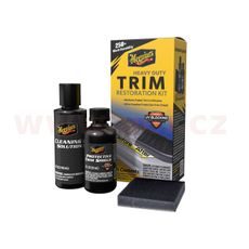 MEGUIAR'S HEAVY DUTY TRIM RESTORATION KIT - SADA NA OŽIVENIE A OCHRANU NELAKOVANÝCH PLASTOV V EXTERIÉRU
