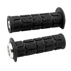 ODI GRIPS ROGUE ATV LOCK-ON V2.1, 125 MM, BLACK/SILVER CLAMPS