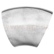 UNIVERZÁLNÍ OHYB VÝFUKU NEREZ, TLOUŠŤKA 2MM, VNĚJŠÍ PRŮMĚR 70MM, ÚHEL 45° STRAIGHTFLOW