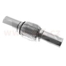 PRUŽNÝ ČLEN VÝFUKU PREMIUM, VNITŘ. PRŮMĚR 52 MM / DÉLKA PR. ČLENU 105 MM / CELKOVÁ DÉLKA 275 MM