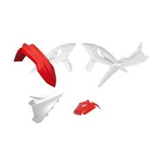 SADA PLASTOV 4 DIELY BETA, RTECH (ČERVENÁ-BÍLÁ) OEM FARBY RR X-PRO