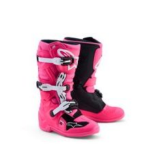 TOPÁNKY TECH 7 S, ALPINESTARS, DETSKÉ (RUŽOVÁ FLUO/ČERNÁ/BÍLÁ) 2027