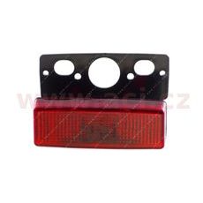 BOČNÍ POZIČNÍ SVĚTLO ČERVENÉ (S OBJ.) A PRAVOÚHLÝM DRŽÁKEM TRUCK L=P