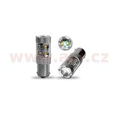 LED 12V 50W BÍLÁ CREE ČIP (PATICE BA15S) BLISTR 2 KS (BEZ HOMOLOGACE)