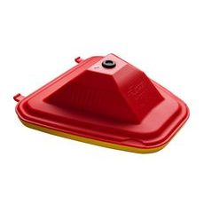 VRCHNÝ KRYT VZDUCHOVÉHO FILTRA YAMAHA, RTECH (ČERVENO-ŽLTÝ)