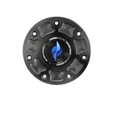TANK FILLER CAP ACCOSSATO FC111 FOR KAWASAKI MOTORBIKES WITH QUICK RELEASE MACHINED FROM BILLET ALUMINIUM STRIEBORNÁ