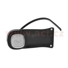 POZIČNÍ SVĚTLO LED ČERVENÉ S DRŽÁKEM 12/24V TRUCK L=P