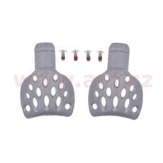 SLIDERY PÄTY PRE TOPÁNKY SUPERTECH R, ALPINESTARS (STRIEBORNÉ, PÁR)