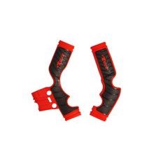 PROTEKTORY RÁMU GAS GAS, RTECH (SADA, ČERVENO-ČERNÉ)