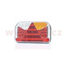 ZADNÍ SVĚTLO LED 240X140 MM KABEL 1 M, P