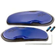 SLIDERY ŠPIČKY PRE TOPÁNKY SUPERTECH R/SMX PLUS/SMX-6/SMX S A SMX-1 R, ALPINESTARS (MODRÁ, ZLIATINA HLINÍKU/PLAST, PÁR)