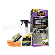 MEGUIAR'S QUIK SOLUTIONS CARPET &AMP; CLOTH KIT SADA NA ČISTENIE TEXTÍLIÍ A LÁTKOVÝCH KOBERCOV