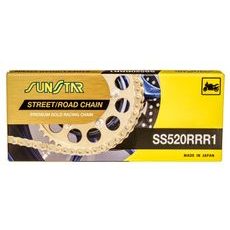 REŤAZ 520RRR1, SUNSTAR (X-KROUŽEK, FARBA ZLATÁ, 114 ČLÁNKOV)