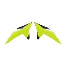 SPOJLERY CHLADIČA KTM, RTECH (NEON ŽLTÁ, ČIERNA)