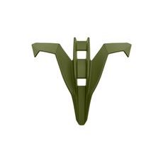 KRYT BRADOVÉ VENTILÁCIA PRE PRILBU TWIST 3, AIROH (MILITARY - MATNÝ)