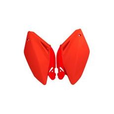 BOČNÉ ČÍSLOVÉ TABUĽKY HONDA, RTECH (ČERVENÉ)