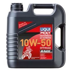 LIQUI MOLY MOTORBIKE 4T SYNTH 10W50 OFFROAD RACE, PLNE SYNTETICKÝ MOTOROVÝ OLEJ 4 L