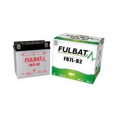 batérie 12V, YB7L-B2, 8Ah, 85A, konvenčné 135x75x133 FULBAT (vr. balenie elektrolytu)