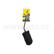 MEGUIAR'S VLNĚNÝ KEFA NA KOLESÁ - ZAHNUTÝ SUPREME ANGLED WHEEL BRUSH 35 CM