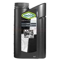 YACCO MOTOROVÝ OLEJ PLNE SYNTETICKÝ LUBE BM-12 0W30 1L