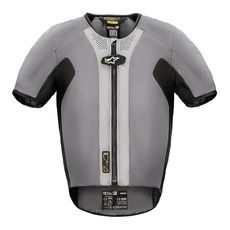 AIRBAGOVÁ VESTA TECH-AIR®5 V2 SYSTEM, ALPINESTARS (ŠEDÁ/ČERNÁ) 2026