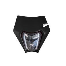 PREDNÉ MASKA VR. LED SVETLÁ KTM, RTECH (ČIERNA)