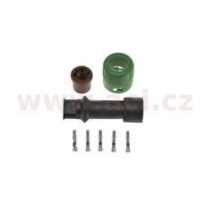 ZÁSTRČKA 5 PIN BAJONET 2 VÝVODY ZELENÝ JOKON (NĚMECKO) ORIGINÁL
