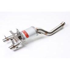 KONCOVKA VÝFUKU SLIP-ON GPR ALLUMINIO GHOST Y.146.AO SILVER ANODIZED INCLUDING REMOVABLE DB KILLER AND LINK PIPE