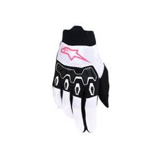 RUKAVICE STELLA FULL BORE V2, ALPINESTARS, DÁMSKE (BÍLÁ/RŮŽOVÁ FLUO/ČERNÁ) 2026