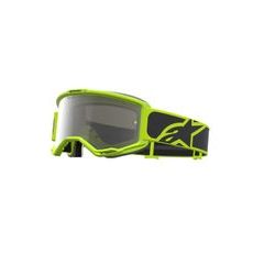 OKULIARE VISION 5 RORA, ALPINESTARS (ČERNÁ/ŽLUTÁ FLUO, ZRKADLOVÉ STRIEBORNÉ PLEXI) 2027