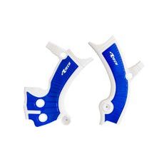 PROTEKTORY RÁMU YAMAHA, RTECH (SADA, BÍLO-MODRÉ)