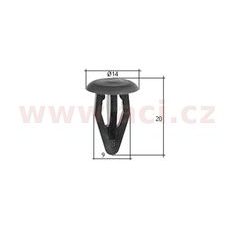 PLASTOVÁ PŘÍCHYTKA (SADA 10 KS)