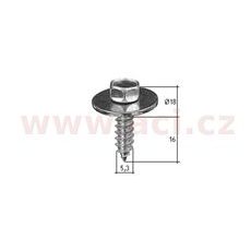 SPECIÁLNÍ SAMOŘEZNÝ VRUT POZINK FE (SADA 20 KS)