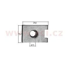 KOVOVÁ PŘÍCHYTKA (SADA 10 KS)