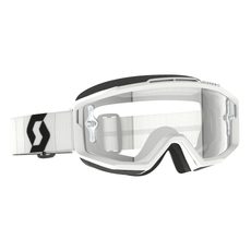 SCOTT BRÝLE SPLIT OTG WHITE/BLACK CLEAR WORKS