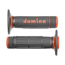 GRIPY A020 (OFFROAD) DĹŽKA 118 MM, DOMINO (ŠEDO-ORANŽOVÉ)
