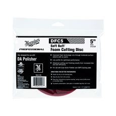 MEGUIARS SOFT BUFF FOAM CUTTING DISC 5" KOREKČNÍ KOTÚČ PRE DA LEŠTIČKU (TVRDÝ), 5"