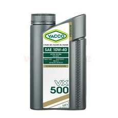YACCO MOTOROVÝ OLEJ SYNTETICKÝ VX 500 10W40 1L