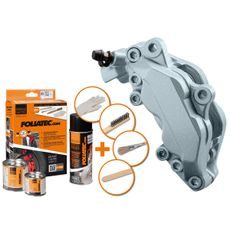 FOLIATEC DVOUSLOŽKOVÁ BARVA NA BRZDY, BARVA: STŘÍBRNÁ (MARINA BAY)