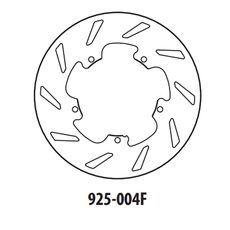 BRZDOVÝ KOTÚČ GOLDFREN 925-004F PREDNÉ 200 MM