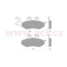 BRZDOVÉ DOŠTIČKY (ZMES SCOOTER ELITE ORGANIC) NEWFREN (2 KS V BALENIE)