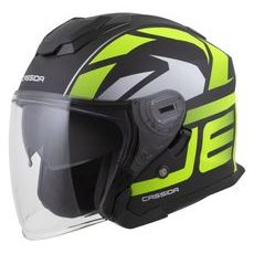 PRILBA JET TECH 2.0 ROTO, CASSIDA (ČIERNA MATNÁ/ŽLUTÁ FLUO/BÍLÁ) 2026