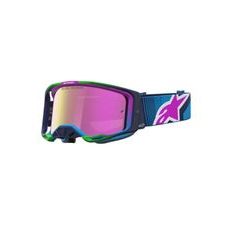OKULIARE VISION 8 MAVEN, ALPINESTARS (MODRÁ/FIALOVÁ, ZRKADLOVÉ RUŽOVÉ PLEXI) 2027