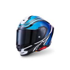 PRILBA S-R7 ZEAL, ALPINESTARS (ČERNÁ/MODRÁ/RŮŽOVÁ FLUO/BÍLÁ) 2026