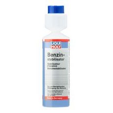 LIQUI MOLY BENZIN STABILISATOR, STABILIZÁTOR BENZÍNU PRO POSEZÓNNÍ ODSTÁVKU 250 ML