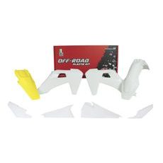 SADA PLASTOV HUSQVARNA, RTECH (BÍLO-ŽLUTÁ, 5 DIELOV)