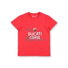 TRIKO DUCATI CORSE DETSKÉ (ČERVENÁ)