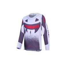 DRES SUPERTECH SWAN YOUTH, ALPINESTARS, DETSKÉ (SVETLE ŠEDÁ/TMAVĚ ŠEDÁ/ČERVENÁ FLUO) 2027